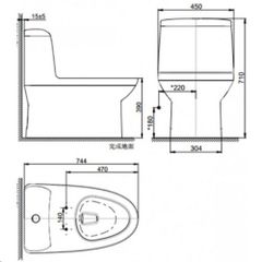 WP-1830 Bộ Cầu 01 Khối Milano