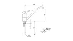 WF-5637 Vòi Bếp Nóng Lạnh Ceraplan