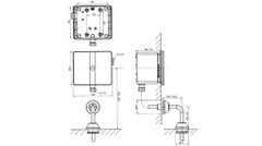 WF-8604 Van Xả Cảm Ứng Tiểu Âm Tường