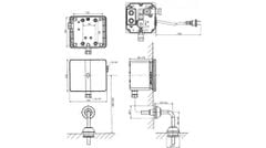 WF-8614 Van Tiểu Cảm Ứng Âm Tường Sense