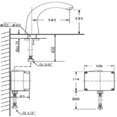 WF-8815 Vòi chậu cảm ứng Selectronic AC