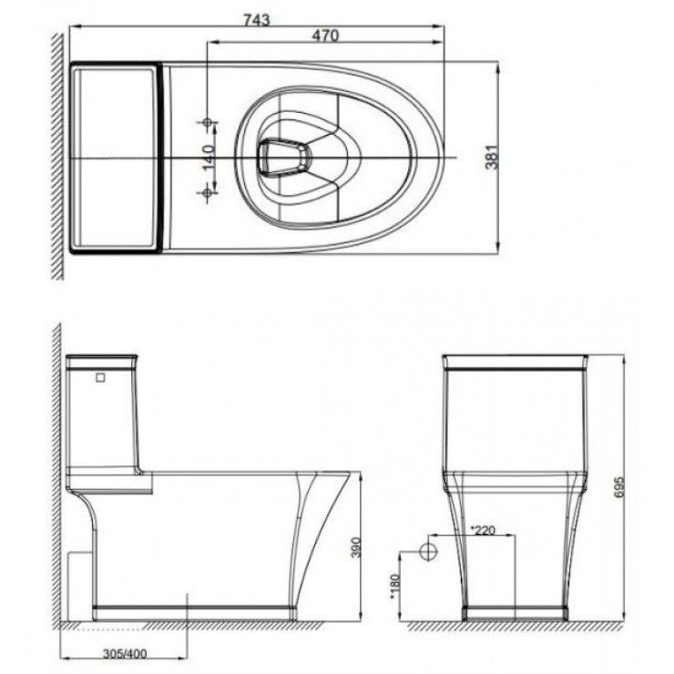 WP-2025 Bộ cầu 01 khối Kastello