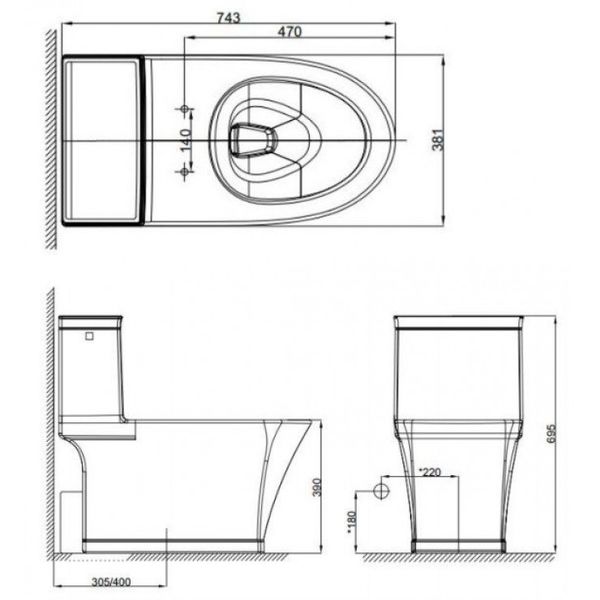 WP2025 Bộ cầu 01 khối Kastello