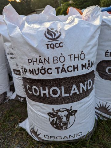  Phân Bò Ép Nước Bao 40dm3 Tại Cà Mau! 