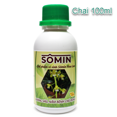  Chế Phẩm Vi Sinh Sômin Hoa Lan chai 100ml 