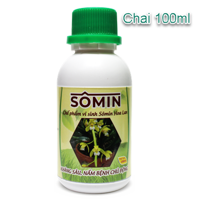  Chế Phẩm Vi Sinh Sômin Hoa Lan chai 100ml 