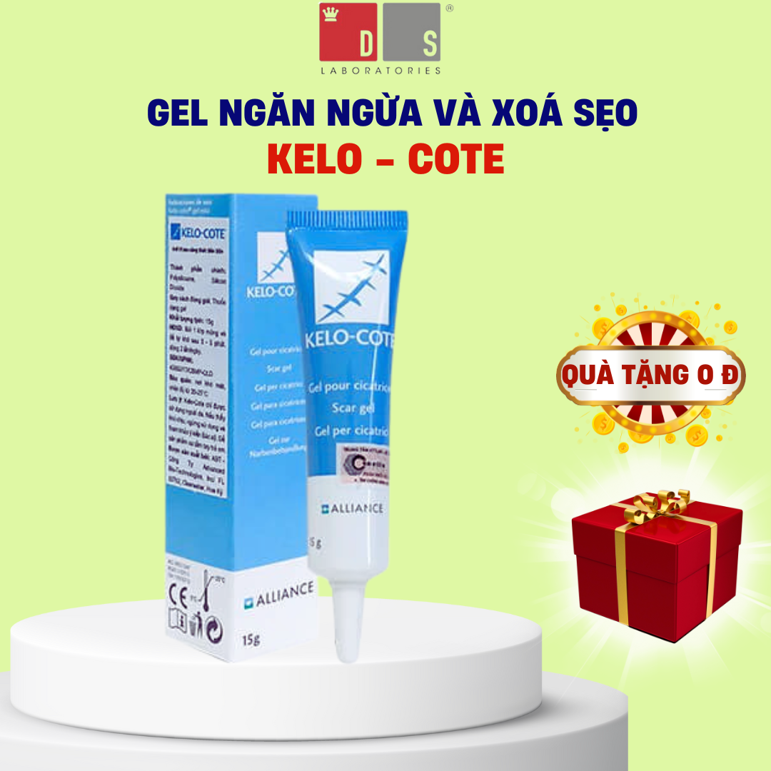  Kem Ngừa Sẹo Lồi, Sẹo Lõm, Sẹo Phẫu Thuật, Sẹo Lâu Năm Kelo-Cote 