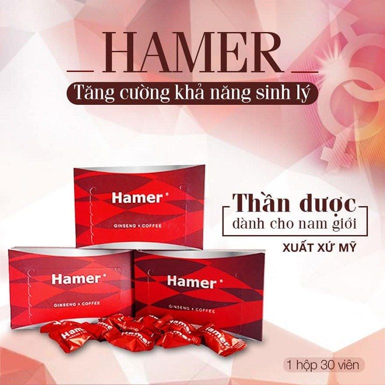  Kẹo Sâm Hamer tăng cường sinh lực phái mạnh 