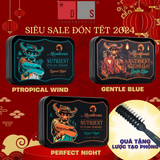  Sáp vuốt tóc Menitems, Sáp dưỡng tạo kiểu tự nhiên lên đến 16h, hương nước hoa lôi cuốn tặng lược 