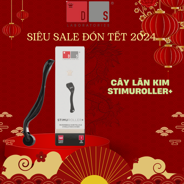  Cây lăn kim kích thích mọc tóc StimuROLLER Ds laboratories 