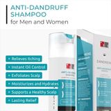  Dầu gội trị gầu, vảy nến, tẩy tế bào chết, nuôi dưỡng da Dandrene Anti - Dandruff shampoo 205ml 
