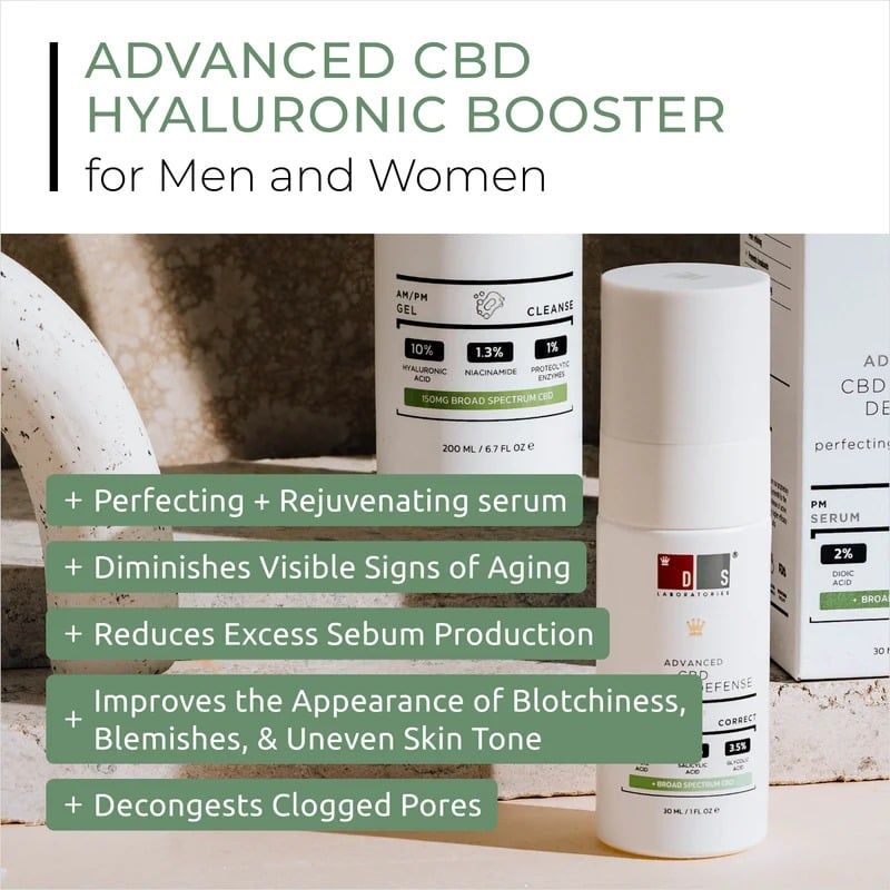  Serum trị mụn, trẻ hoá làn da, da lão hoá Advanced CBD blemish defense 30ML 