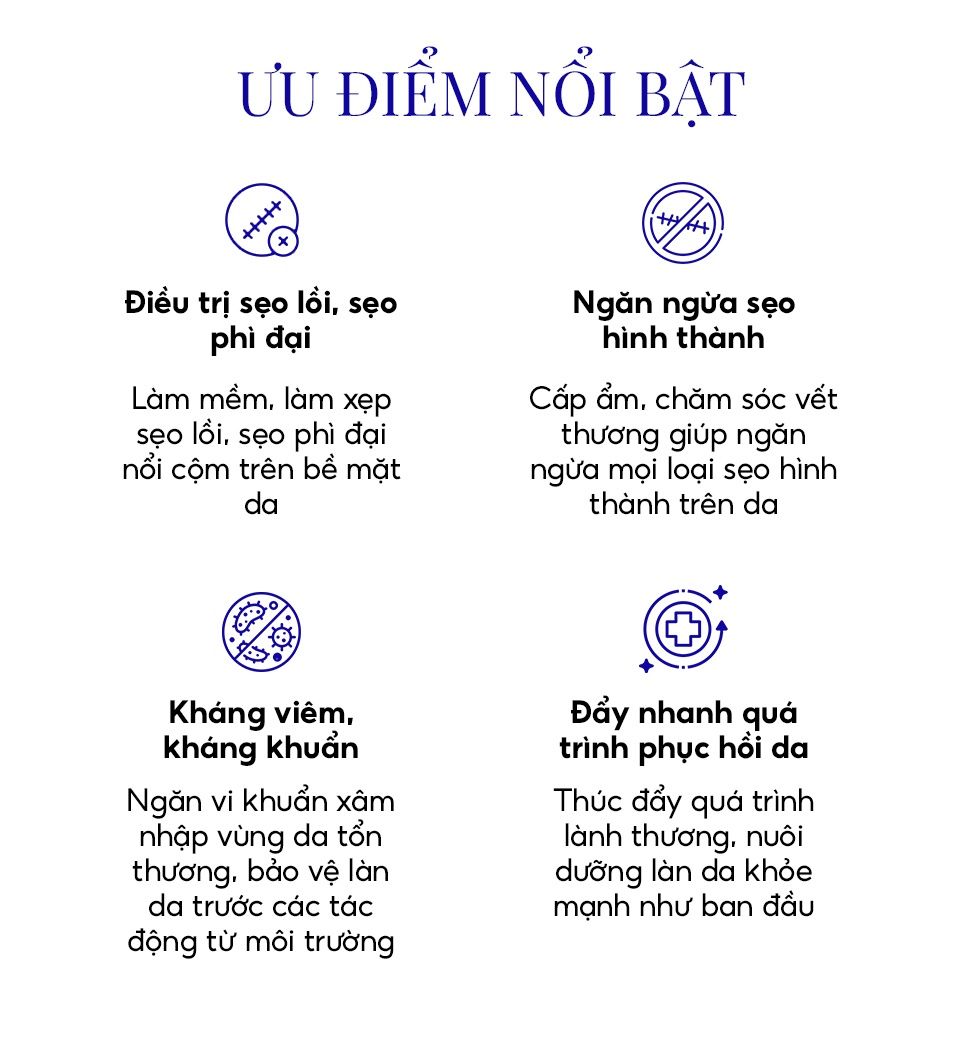  Gel ngăn ngừa sẹo, làm xẹp sẹo lồi, sẹo phì đại Rejuvasil 30ml thương hiệu Rejuvaskin 