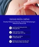  Miếng dán sẹo ngực, sẹo phẫu thuật ngực thu quầng đầu ti Rejuvaskin Scar FX Breast Circle 3″ / 1 miếng 