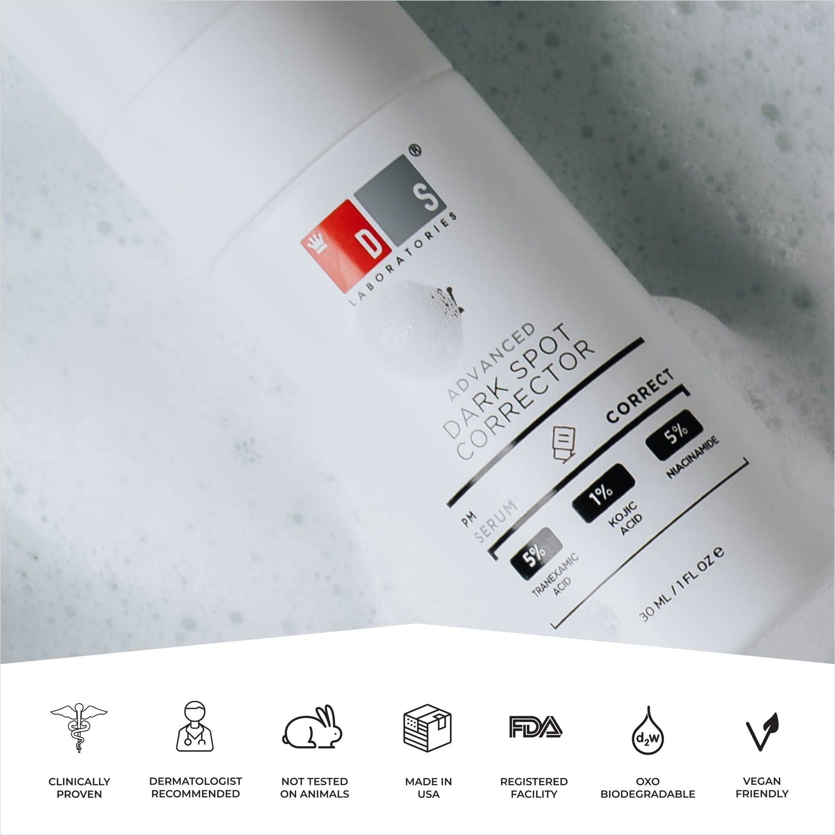  Serum trị sẹo thâm, mờ nám, xoá tàn nhang Advanced dark spot corrector 30ML 