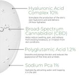  Serum cấp ẩm, phục hồi da, cho da căng bóng, chống lão hoá Advaced CBD hyaluronic booster 30ml 