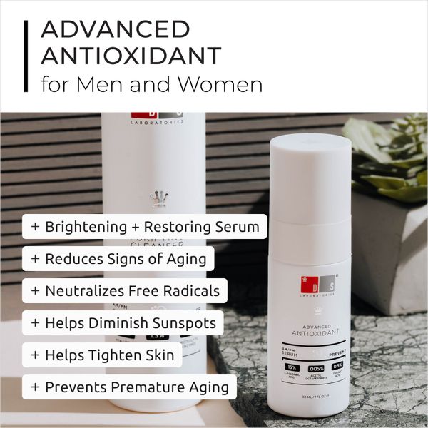  Serum cấp ẩm, phục hồi da, làm sáng da, chống lão hoá Advaced antioxidant 30ml 