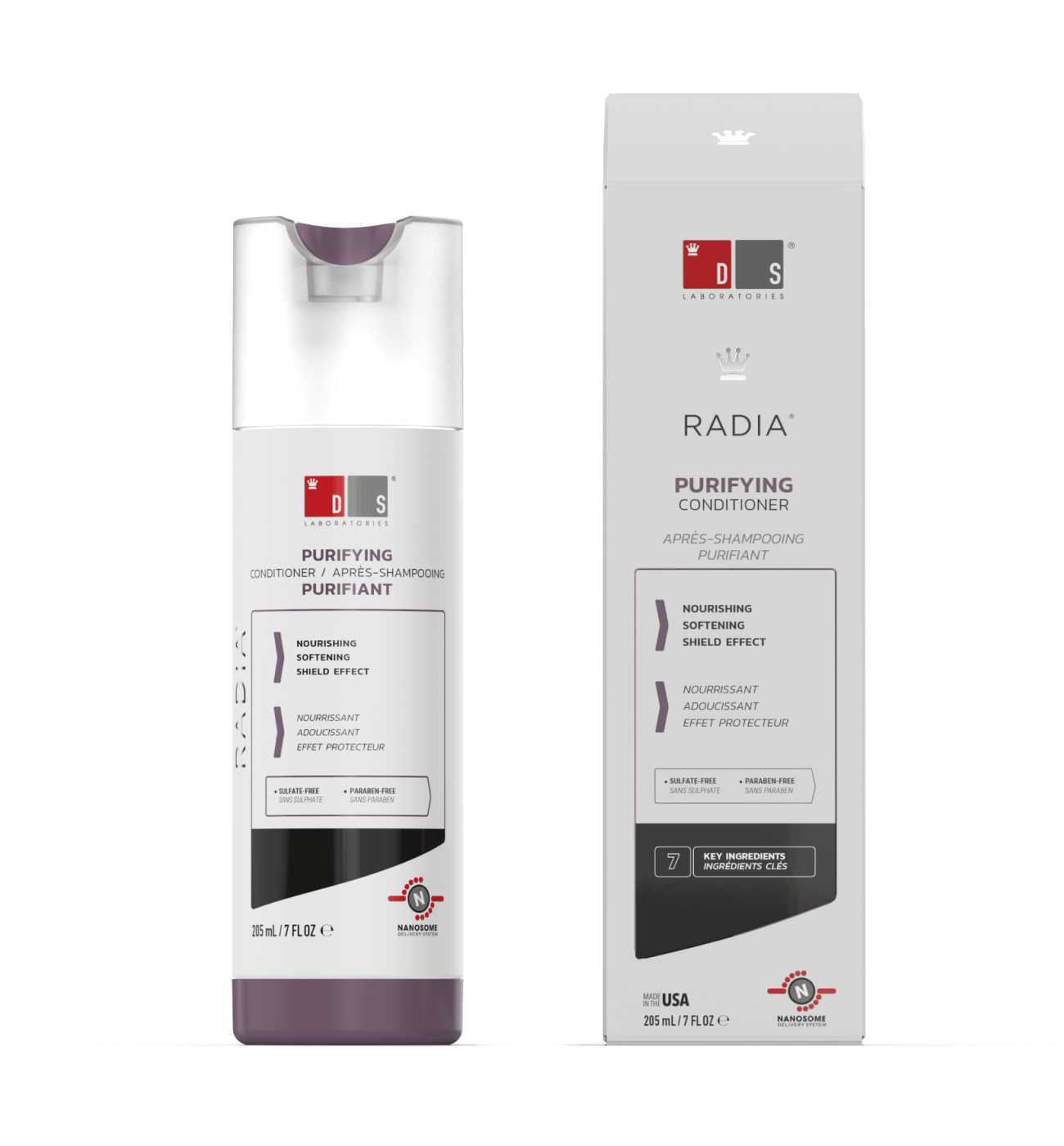  Dầu xả dành cho da khô, da nhạy cảm kích ứng Radia conditioner 205ml 