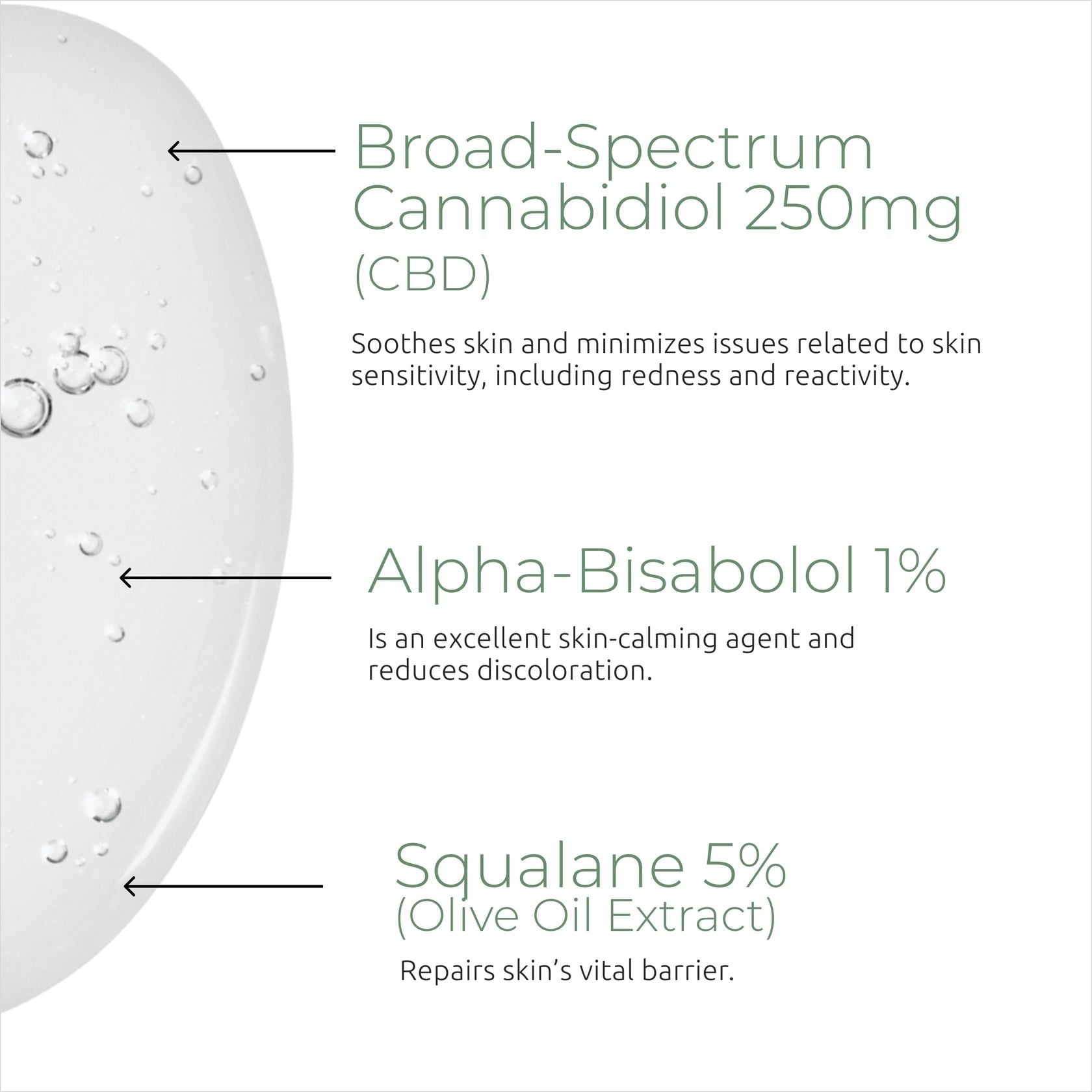  Serum dưỡng ẩm  làm sáng trẻ hoá làn da Advaced CBD booster 30ML 