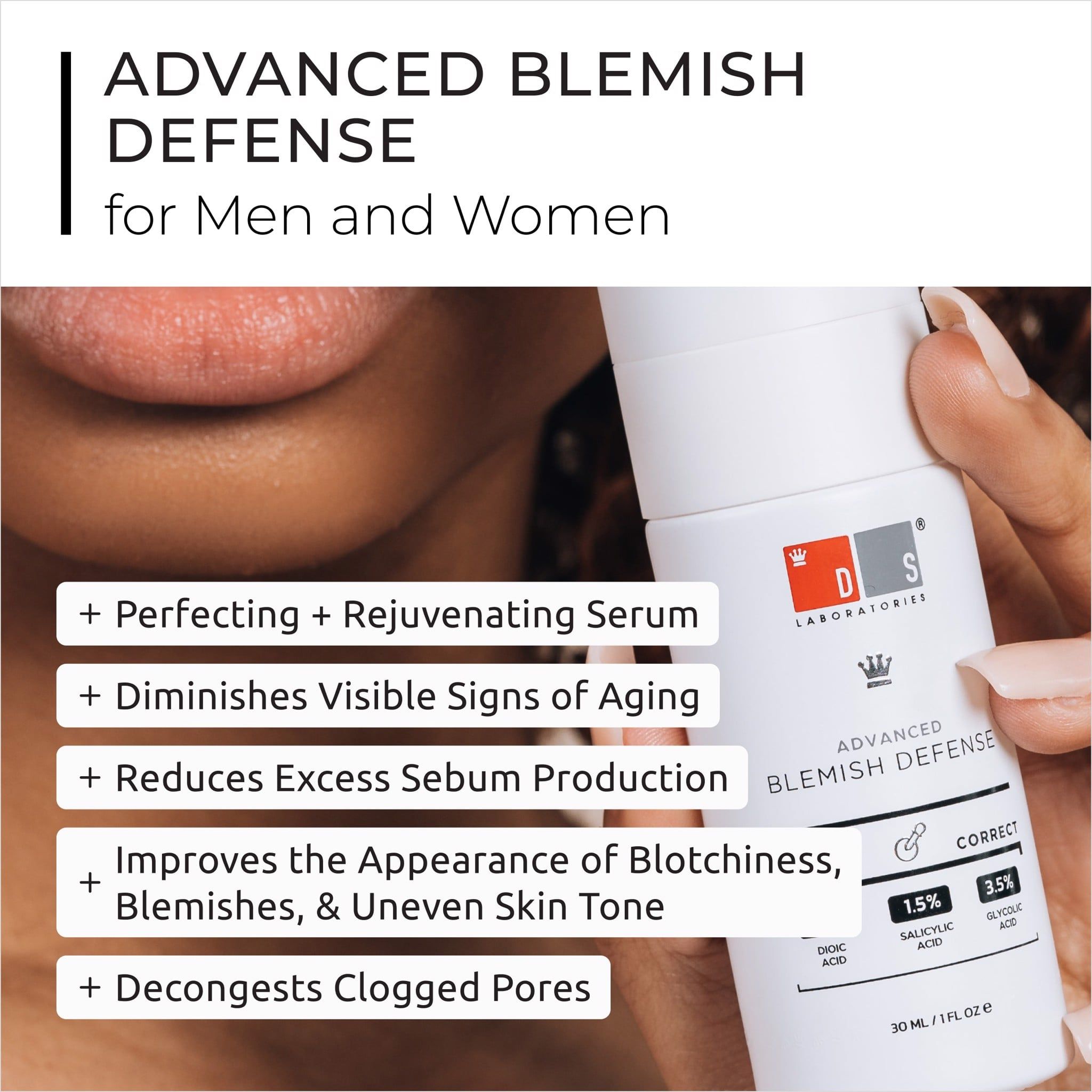  Serum dành cho da mụn, da lão hoá Advanced blemish defense 30ML 
