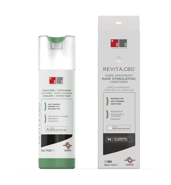  Dầu xả kích thích mọc tóc chống oxy hoá REVITA®.CBD super antioxidant hair stimulating conditioner  205ml 