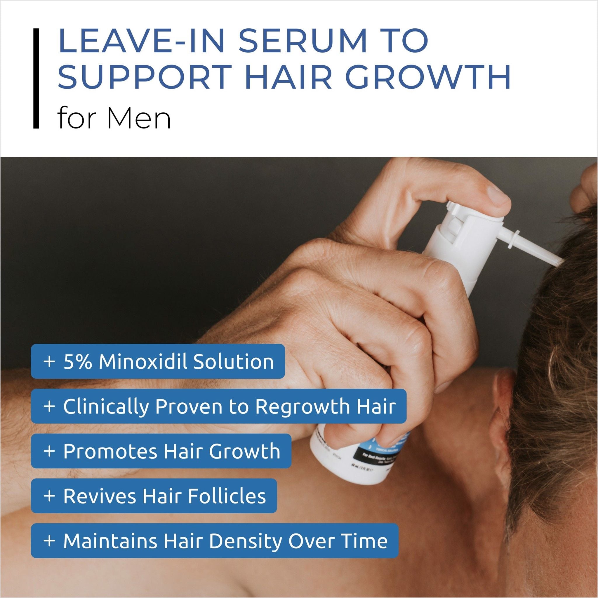  Serum kích thích mọc tóc, giảm tóc gãy rụng cho nam giới SPECTRAL.UHP® 60ml ( for Men) 