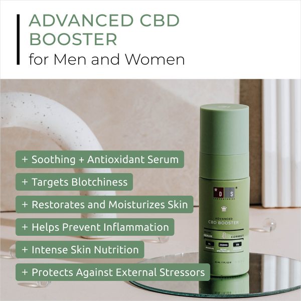  Serum dưỡng ẩm  làm sáng trẻ hoá làn da Advaced CBD booster 30ML 
