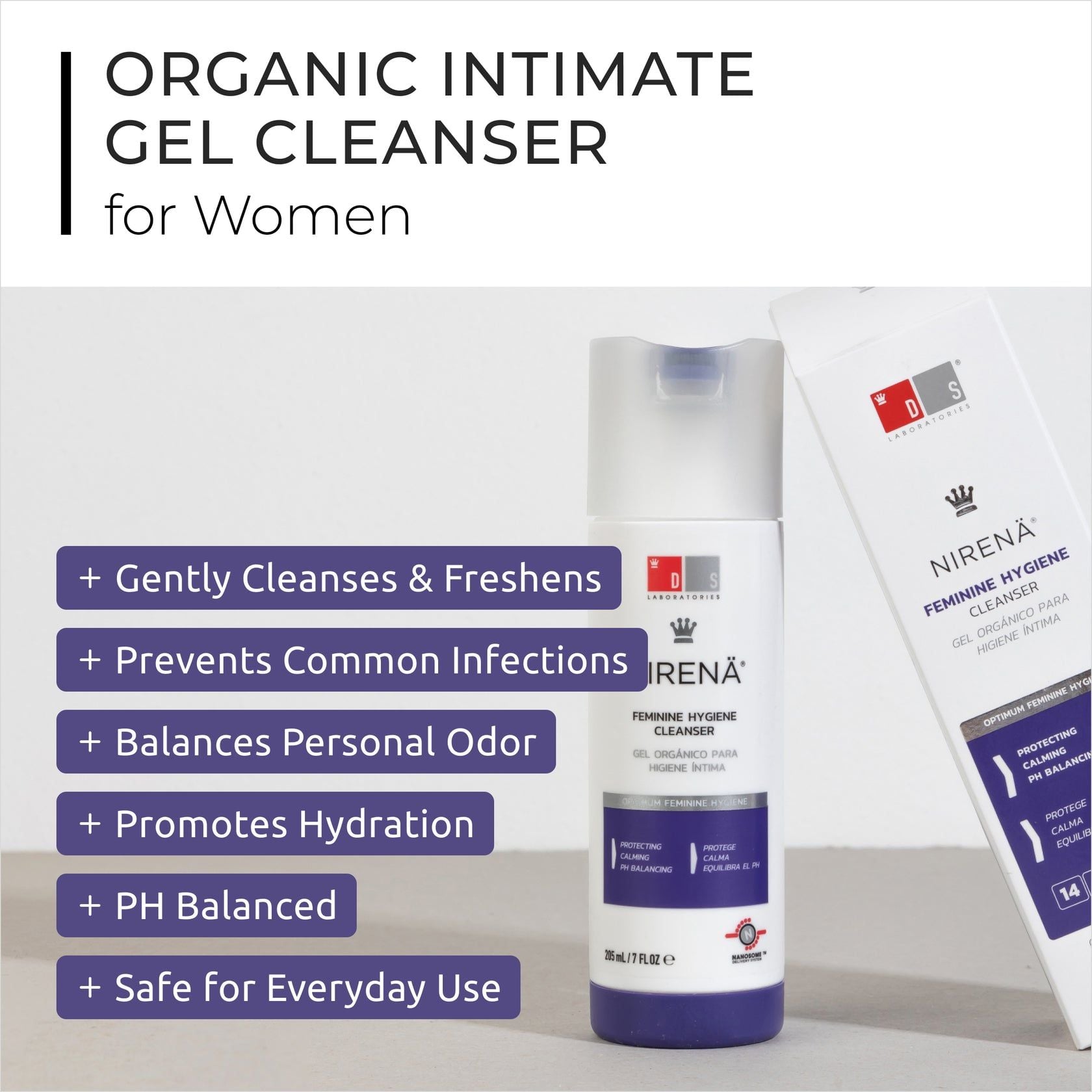  Dung dịch vệ sinh phụ nữ NIRENA 205ML 