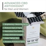  Serum cấp ẩm, phục hồi da, làm sáng da, chống lão hoá Advaced CBD antioxidant 30ml 