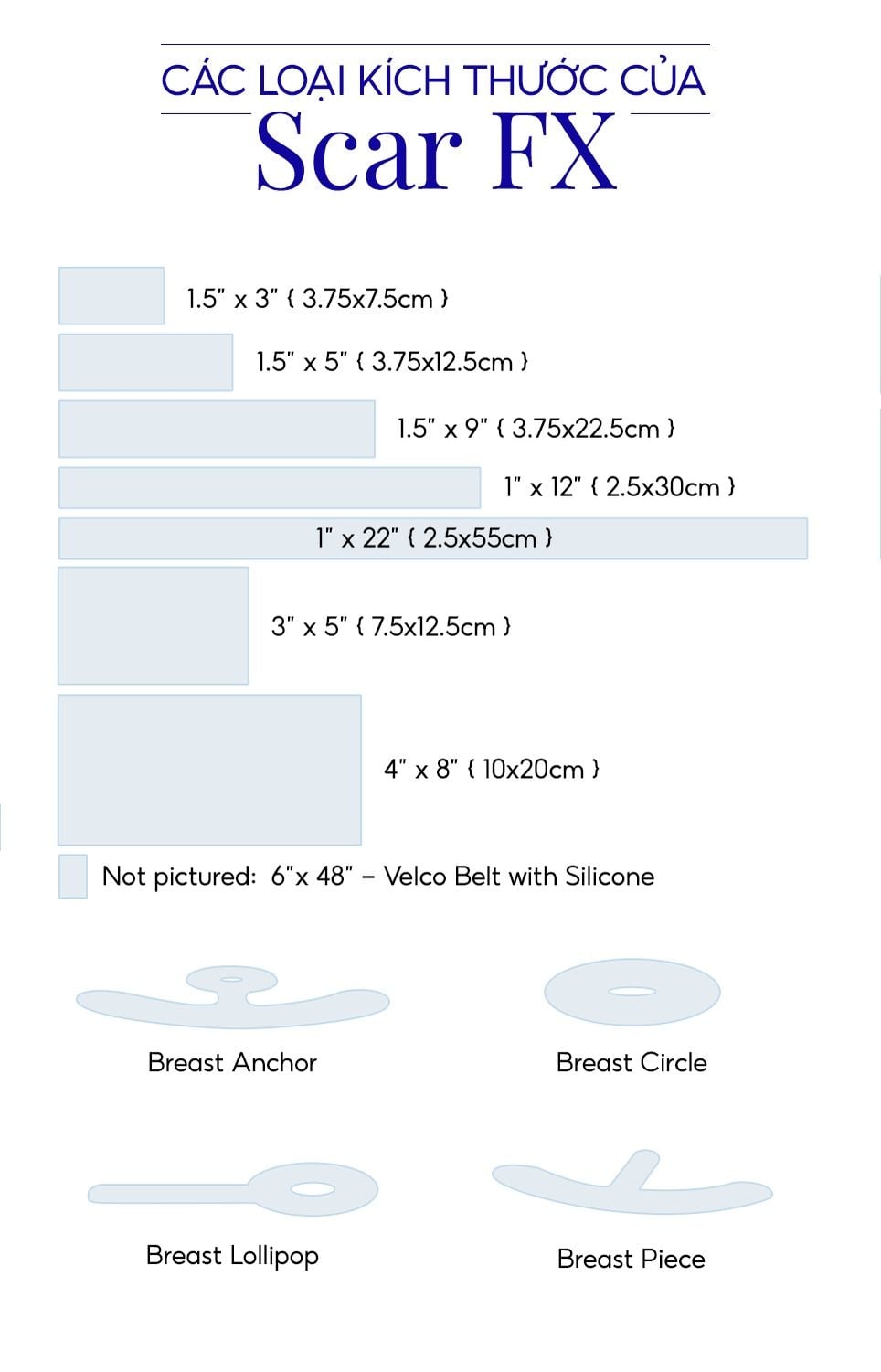  Miếng dán sẹo phẫu thuật ngực Rejuvaskin Scar FX Breast Circle 3″ / 1 miếng 