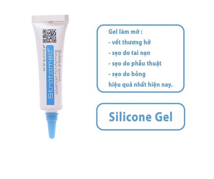  Gel phục hồi vết thương hở sau phẫu thuật, ngăn ngừa sẹo thâm, sẹo rỗ, sẹo lõm, sẹo phì đại Stratamed 10G Thuỵ Sĩ 