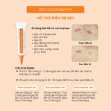  Gel xoá mờ sẹo thâm, rỗ, lõm Strataderm 20g Thuỵ Sĩ 
