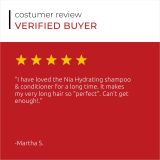  Dầu xả tái cấu trúc cho tóc chẻ ngọn, hư tổn NIA shampoo 205ml 