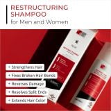  Dầu xả tái cấu trúc cho tóc chẻ ngọn, hư tổn NIA shampoo 205ml 