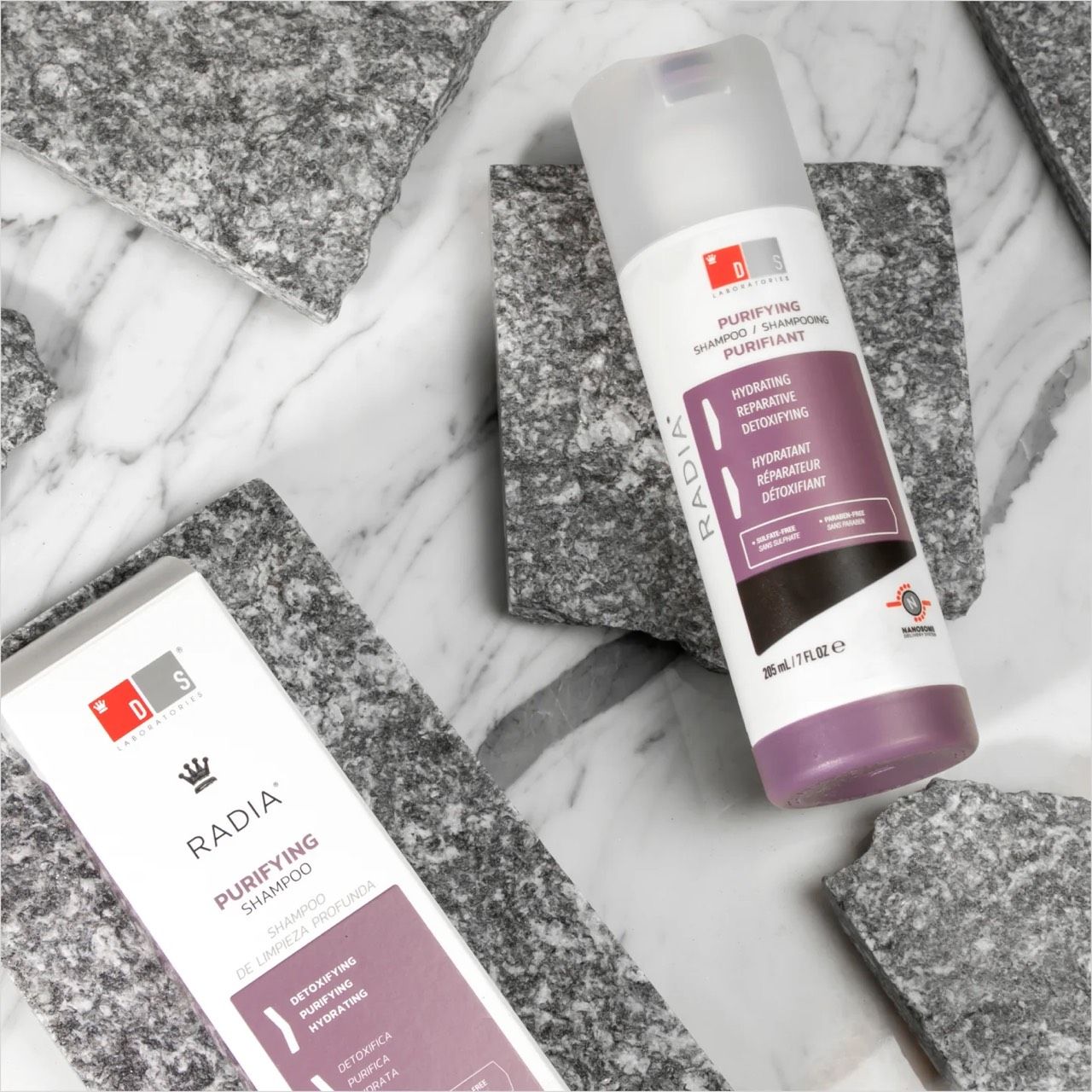  Dầu gội cho da đầu khô, da nhạy cảm kích ứng Radia shampoo 205ml 