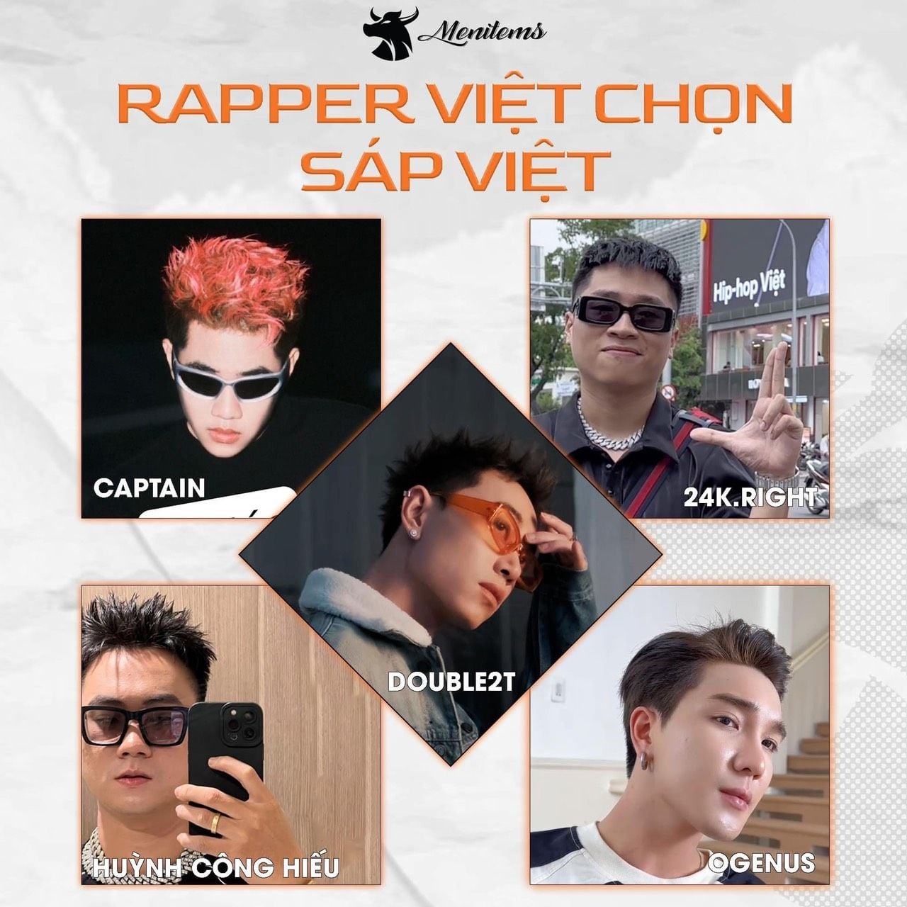  Sáp vuốt tóc Menitems, sáp dưỡng tạo kiểu Clay giúp tạo nếp giữ kiểu tự nhiên hương thơm lôi cuốn Gentle Blue 