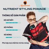 Sáp vuốt tóc Tropical Wind Menitems, sáp tóc pomade, giữ nếp, tạo kiểu tự nhiên cả ngày dài, nước hoa lưu hương lâu 