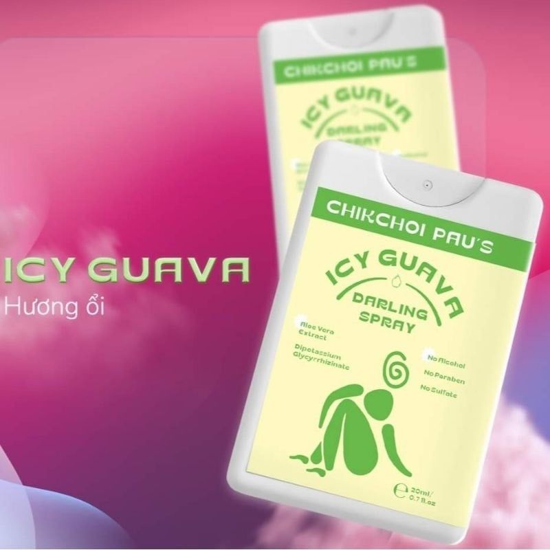  Xịt ngon CHIKCHOI PAU'S, khu vườn trái cây cho cuộc yêu mùi hương hoa quả the mát 20ml 