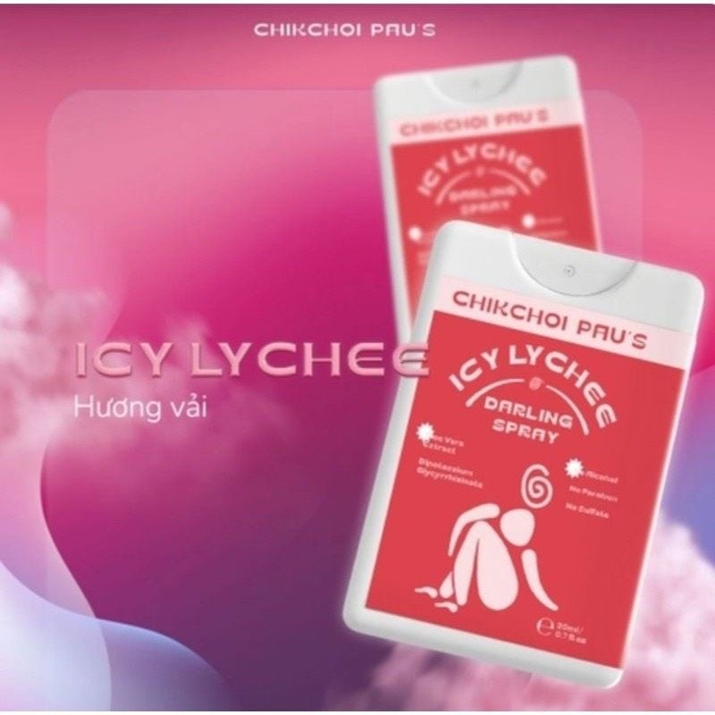  Xịt ngon CHIKCHOI PAU'S, khu vườn trái cây cho cuộc yêu mùi hương hoa quả the mát 20ml 