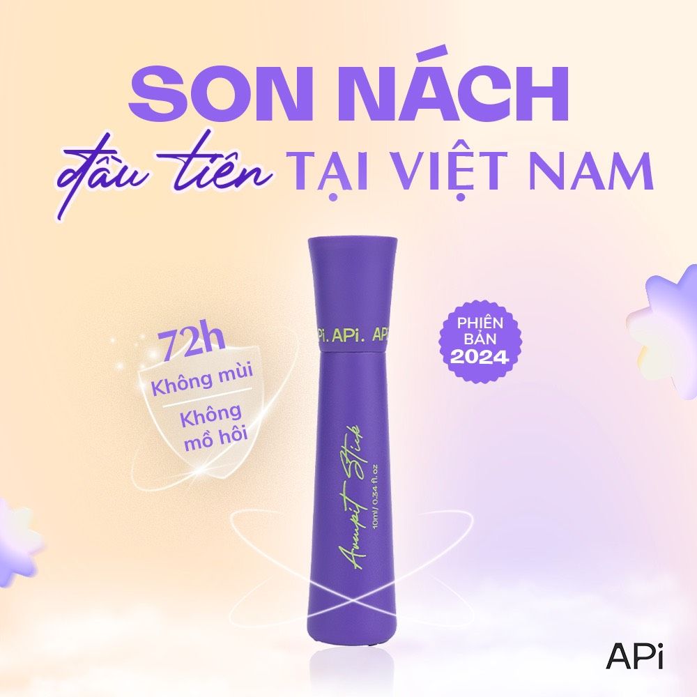  Son nách APi, lăn khử mùi hôi nách , giảm thâm nách Son nách trắng nách ngăn tiết mồ hôi, khử mùi hôi nách 72h 