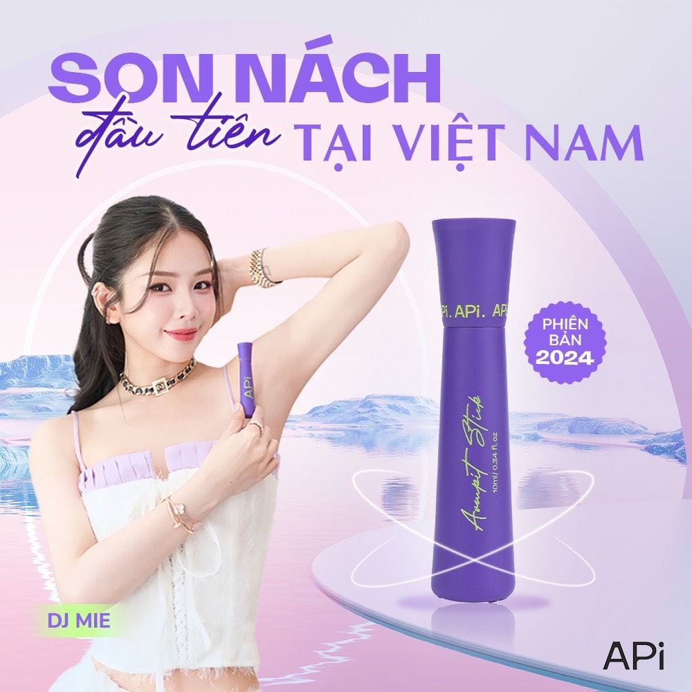  Son nách APi, Serum khử mùi hôi nách, lăn nách api, lăn khử mùi giảm thâm nách, ngăn tiết mồ hôi trong vòng 72h 