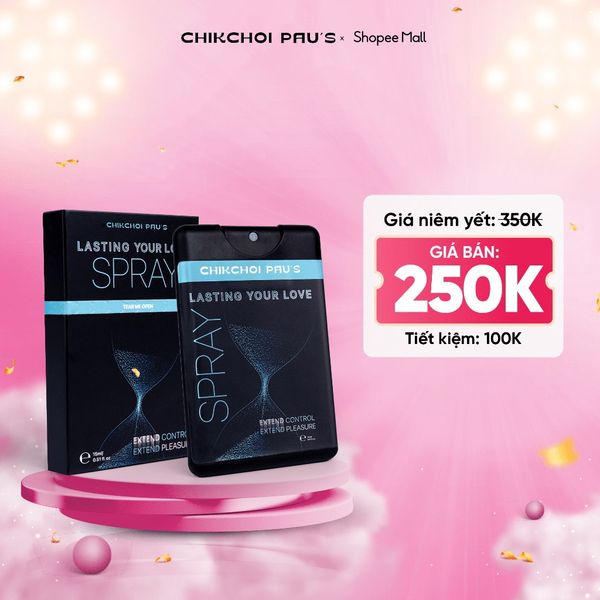  Xịt kéo dài thời gian quan hệ chống xuất tinh sớm cho nam giới Chikchoi Pau's 15ml 