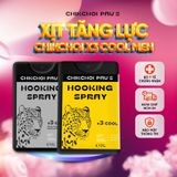  Xịt lạnh Chikchoi pau's xịt ngon x3 cool men 2 vị chocolate và tăng lực the mát 20ml 