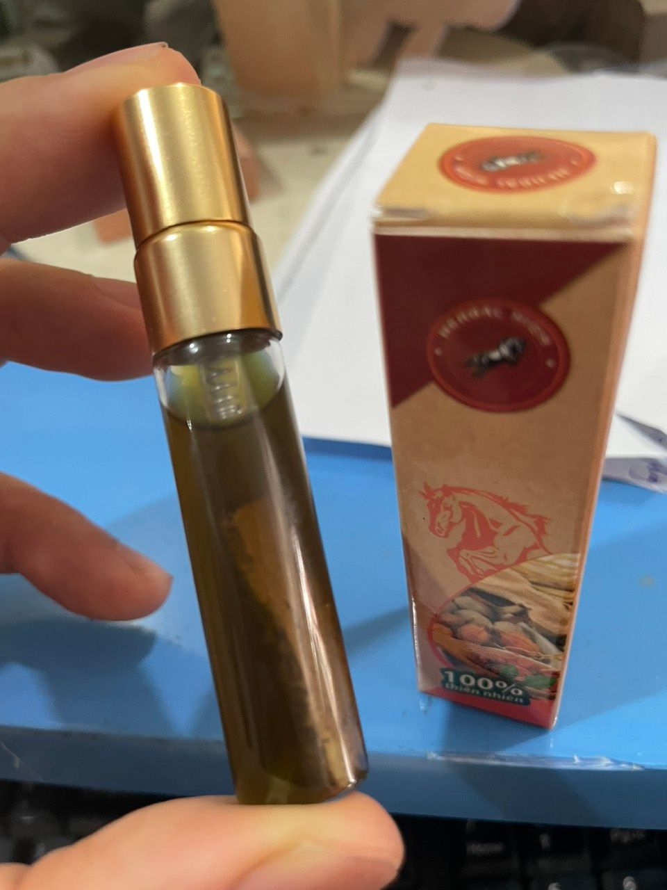  Sìn Sú Xịt Chính hãng - Lọ 5ml Ngâm Nguyên Khối 