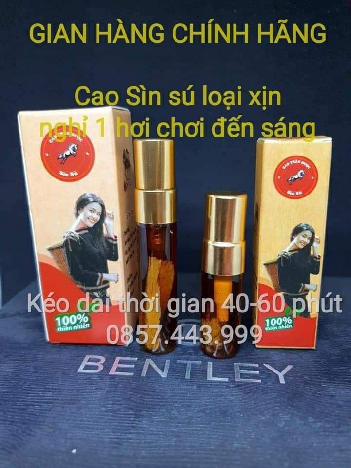  Sìn Sú Xịt Chính hãng - Lọ 5ml Ngâm Nguyên Khối 