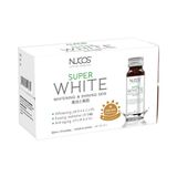  Nước Uống Collagen Nucos Super White Sáng Da 50mlx10 Super White Whitening & Shining Skin 