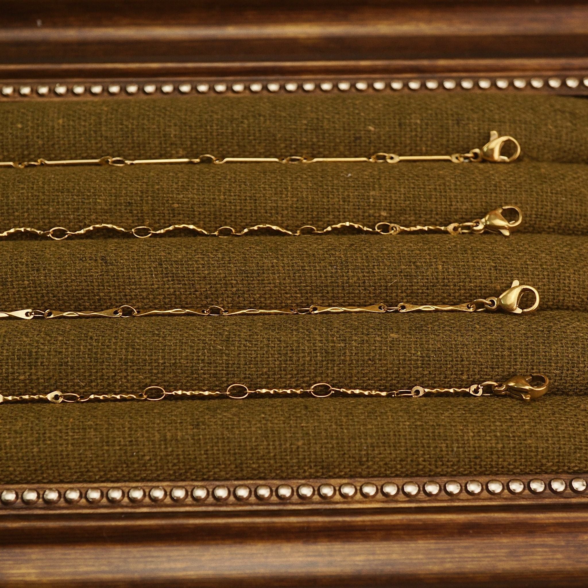 Record Bar Chain BAR CHAIN BRACELET L I T H E R A P Y