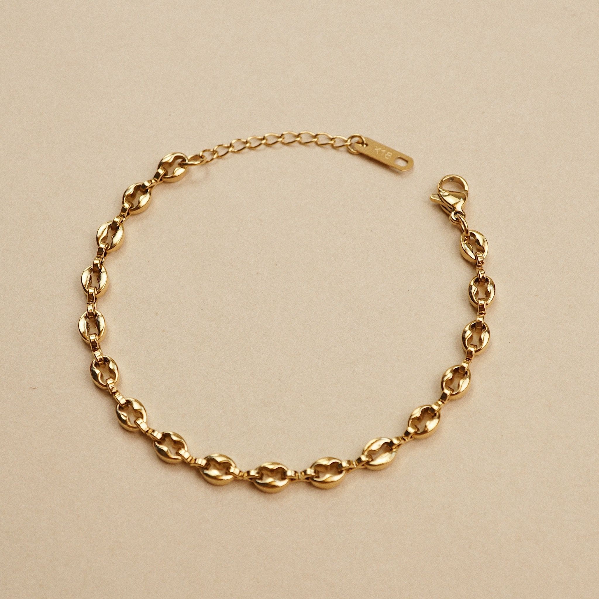 HM Leather Strap Bracelet Pig Nose