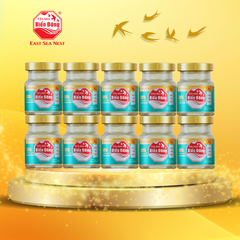 Set 10 Hũ Yến Chưng Sẵn Nhiều Vị Yến Sào Biển Đông East Sea Nest 10 Hũ x 70ml