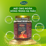 Mật Ong ngâm Đông Trùng Hạ Thảo Vimifood 360g